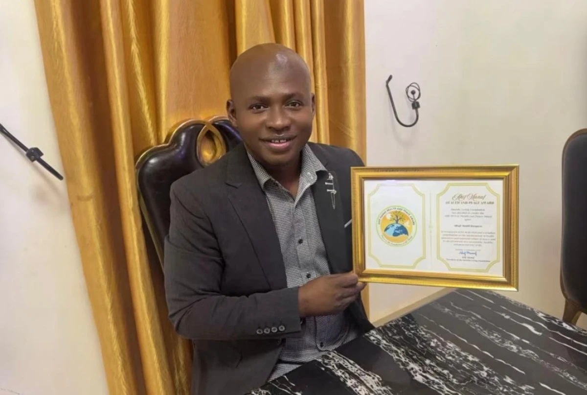 Akif Manaf Sağlık ve Barış &Ouml;d&uuml;l&uuml;&rdquo; Şimdi de Sierra Leone&rsquo;de (Afrika)