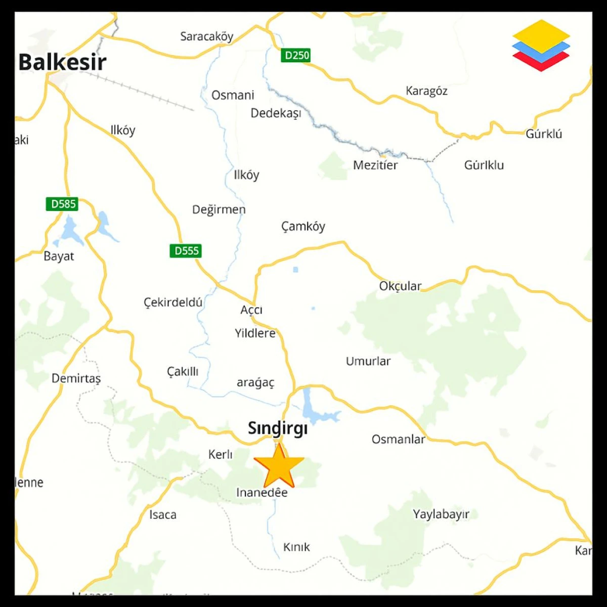 Balıkesir Sındırgı’da 4.9 Büyüklüğünde Deprem
