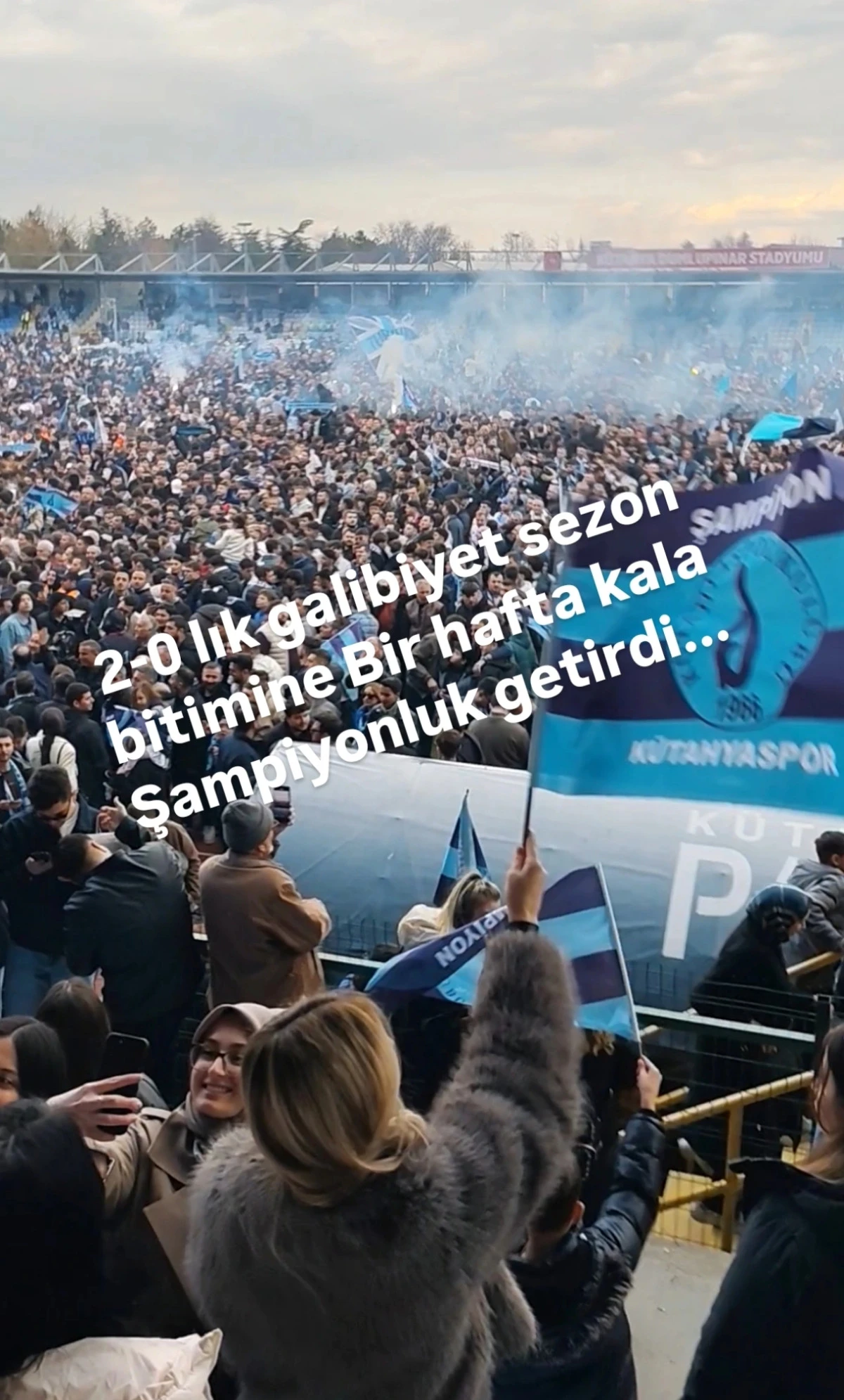 DUMLUPINAR GE&Ccedil;İLMEDİ, K&Uuml;TAHYASPOR ŞAMPİYONLUKTAN VAZGE&Ccedil;MEDİ