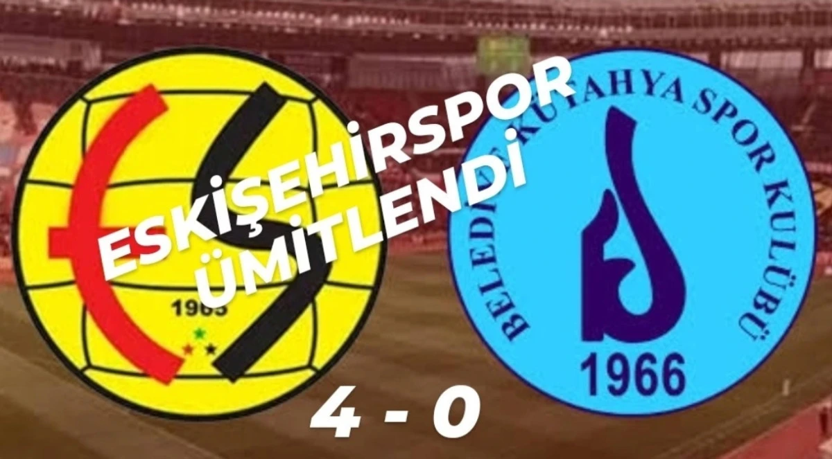 ESKİŞEHİRSPOR SADECE MORAL BULDU  4 - 0