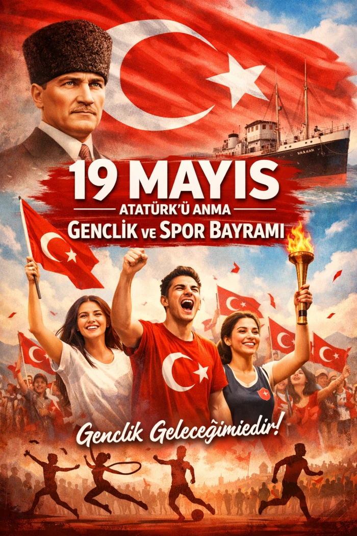 19 Mayıs, Coşkuyla Kutlandı