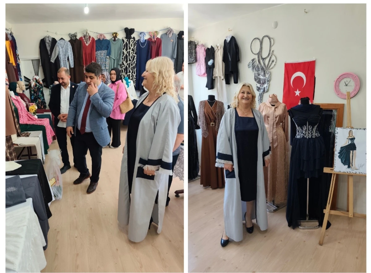 H&Uuml;LYA AKBAY VE &Ouml;ĞRENCİLERİNİN İLK SERGİSİ G&Ouml;Z KAMAŞTIRDI