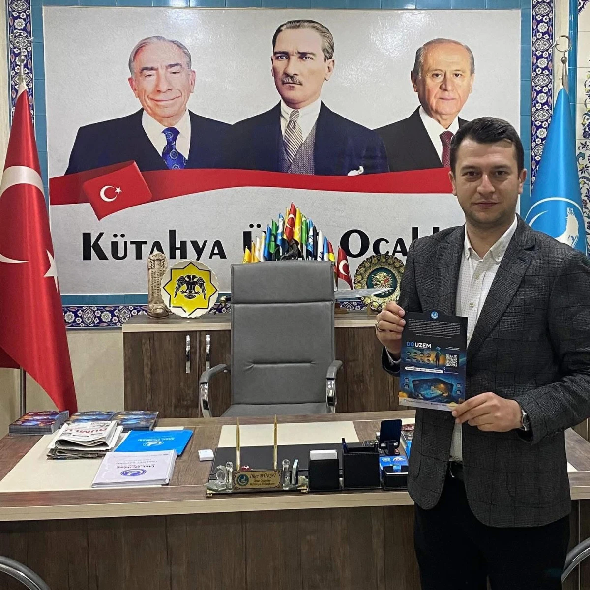 Kütahya Ülkü Ocakları’ndan Öğrencilere Ücretsiz Dershane ile Eğitim Desteği
